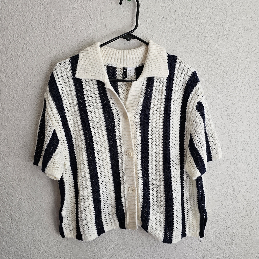 H&M Divided knit top
